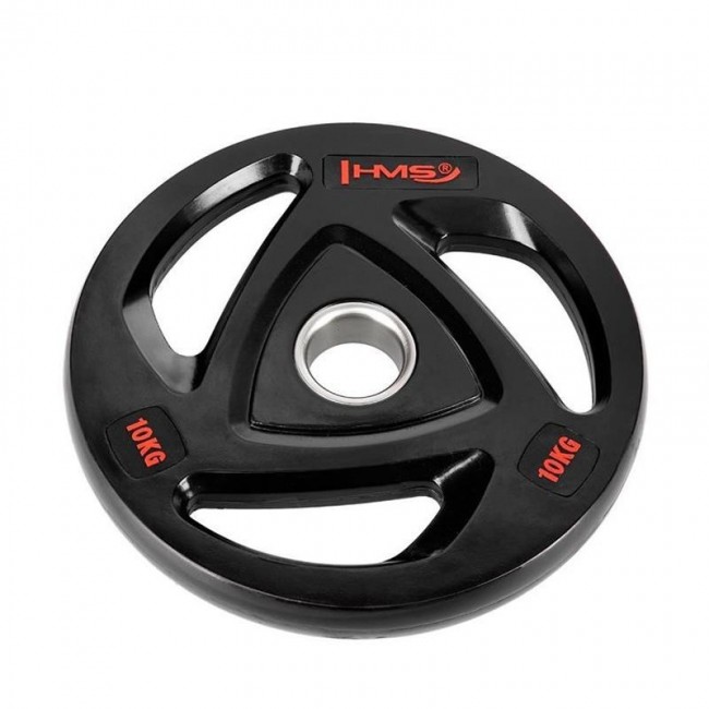 HMS Fitness TOX10 1 pc(s) Olympic Rubber-coated weight disc