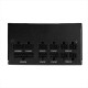 Chieftec PowerUp GPX-850FC power supply unit 850 W 20+4 pin ATX ATX Black Chieftec PowerUp GPX-850FC power supply unit 850 W 20+4 pin ATX ATX Black