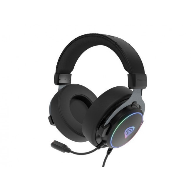 GENESIS Neon 764 Headset Wired Head-band Gaming USB Type-A Black