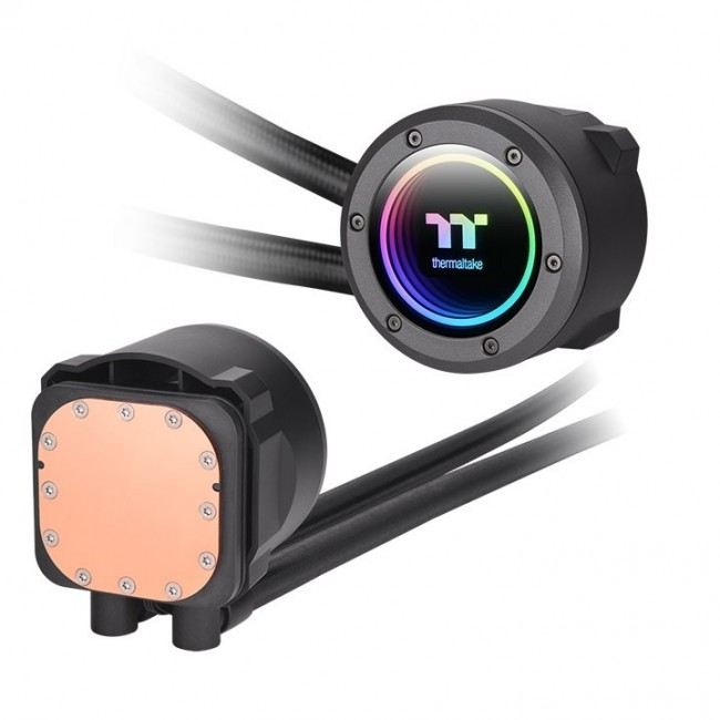 Thermaltake TT TH240 ARGB Processor All-in-one liquid cooler 12 cm Black 1 pc(s) Thermaltake TT TH240 ARGB Processor All-in-one liquid cooler 12 cm Black 1 pc(s)