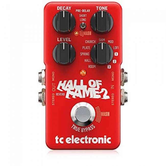 TC Electronic Hall of Fame 2 Reverb - guitar effect TC Electronic Hall of Fame 2 Reverb - guitar effect