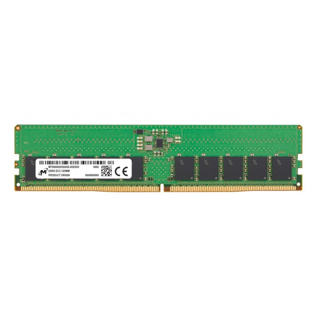 Micron MTC10C1084S1EC56BR memory module 16 GB 1 x 16 GB DDR5 5600 MHz ECC Micron MTC10C1084S1EC56BR memory module 16 GB 1 x 16 GB DDR5 5600 MHz ECC