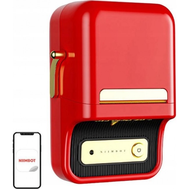 Niimbot B21S Label Printer Red Niimbot B21S Label Printer Red