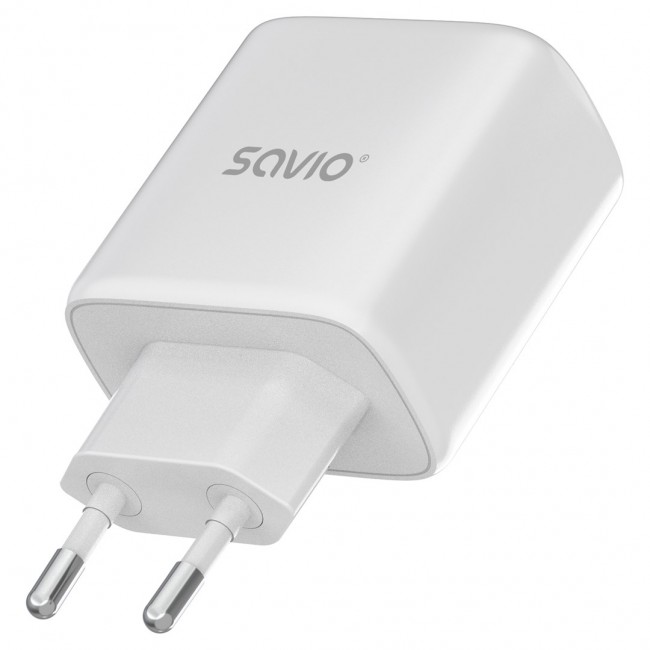 Savio LA-12 mobile device charger Universal White AC Fast charging Indoor