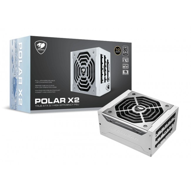 COUGAR POLAR X2 1050W Power Supply ATX3.1 / 80 Plus Platinum / Modular