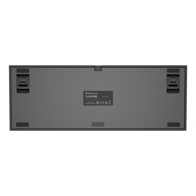 GENESIS Thor 404 TKL keyboard Gaming USB QWERTZ German Black