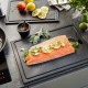 GEFU SLIZE kitchen cutting board Rectangular Wood Grey