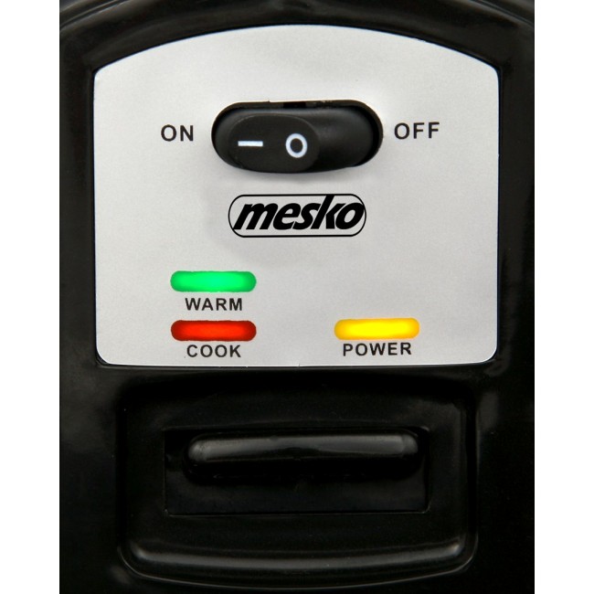 Mesko MS 6411 rice cooker Black,Stainless steel 1000 W