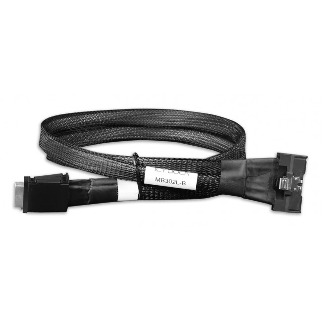 Icy Dock MB302L-B Serial Attached SCSI (SAS) cable 0.5 m Black