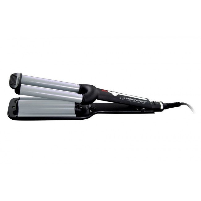 Esperanza EBL013 hair styling tool Curling iron Black,Silver 1.8 m 55 W