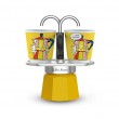 Coffee set Bialetti Mini Lichtenstein + 2 cups