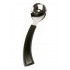 Curved spoon for left-handed person