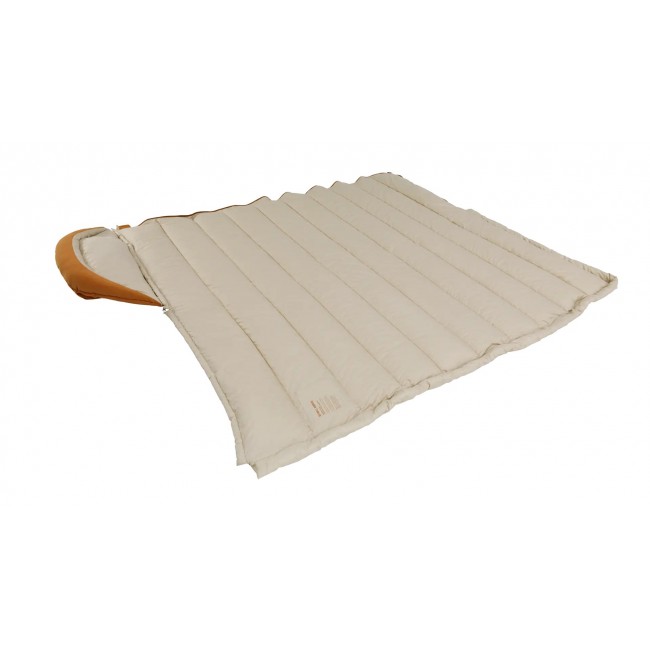 Outwell 230506 sleeping bag Adult Semi-rectangular sleeping bag Cotton, Nylon, Polyester, Recycled polyester Yellow
