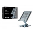 Conceptronic THANA09G Foldable Swivel Tablet Stand, 360 Rotating Base, Adjustable Height