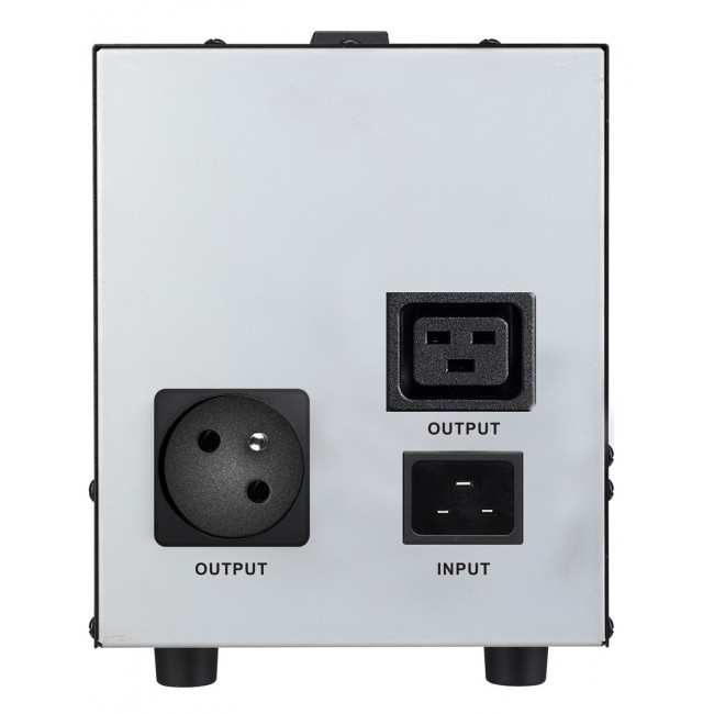 PowerWalker AVR 3000 SIV FR voltage regulator 1 AC outlet(s) 110-280 V Black