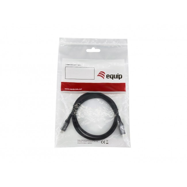 Equip USB 4 Gen 3 C to C Cable, M/M, 1.2m, 8K/60Hz, 40Gbps, PD3.1 240W