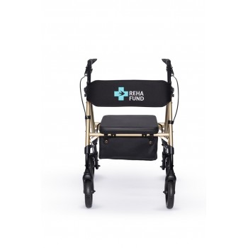 Four-Wheel Walker Marsylia REHAFUND RF-617/Zl, Gold