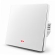 Qoltec 52719 Smart 1-Gang Light Switch | Wi-Fi | Timer | Tuya | Smart life | White