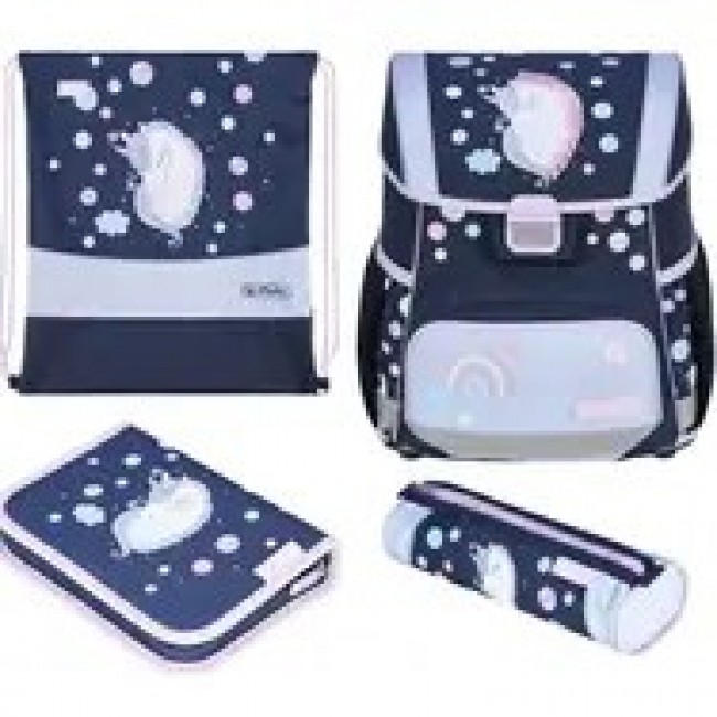 Herlitz Loop Plus Unicorn Dreams school bag set Girl Polyester Dark Blue, Pink Herlitz Loop Plus Unicorn Dreams school bag set Girl Polyester Dark Blue, Pink