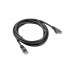 Lanberg PCF6-10CC-0050-BK networking cable Black 0.5 m Cat6 F/UTP (FTP)