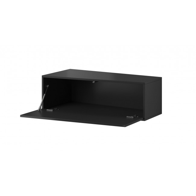 Cama TV stand VIGO SLANT '90' 30/90/40 black/black gloss