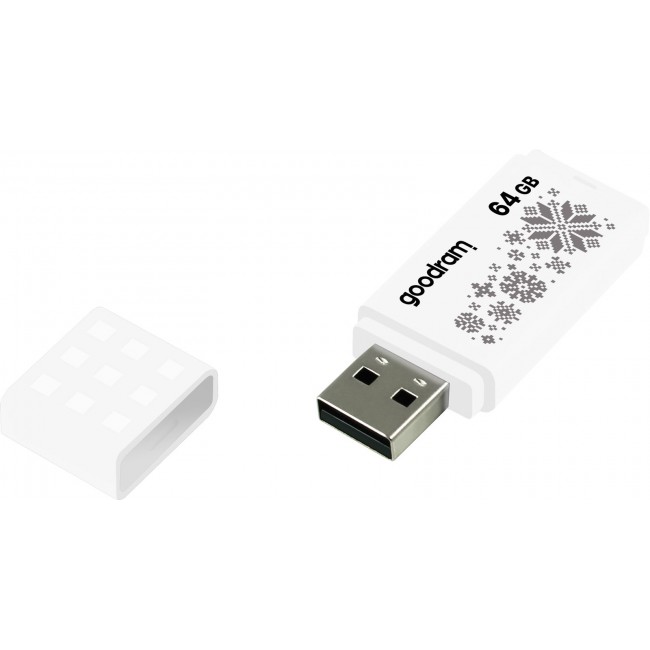 GOODRAM FLASHDRIVE 64GB UME2-WINTER WHITE USB 2.0