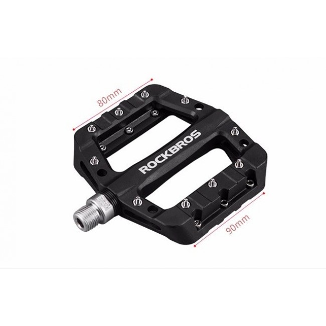 Rockbros 2017-12CBK Nylon cycle pedal set - Black Rockbros 2017-12CBK Nylon cycle pedal set - Black