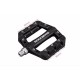 Rockbros 2017-12CBK Nylon cycle pedal set - Black Rockbros 2017-12CBK Nylon cycle pedal set - Black