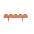 Prosperplast IKRA Garden edging strip Plastic Brown