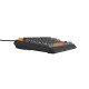 GENESIS Thor 230 TKL keyboard Gaming USB + RF Wireless + Bluetooth QWERTY Black, Grey, Orange