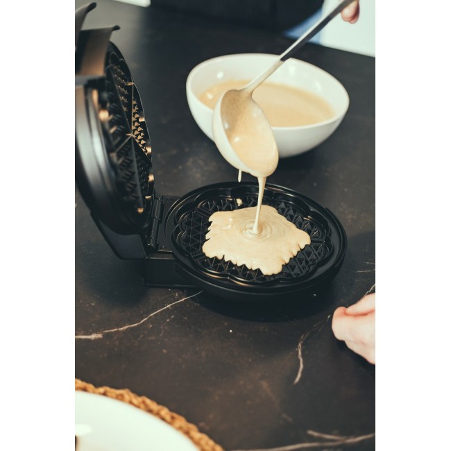 Severin WA 2103 waffle iron 4 waffle(s) 1200 W Black, Silver Severin WA 2103 waffle iron 4 waffle(s) 1200 W Black, Silver
