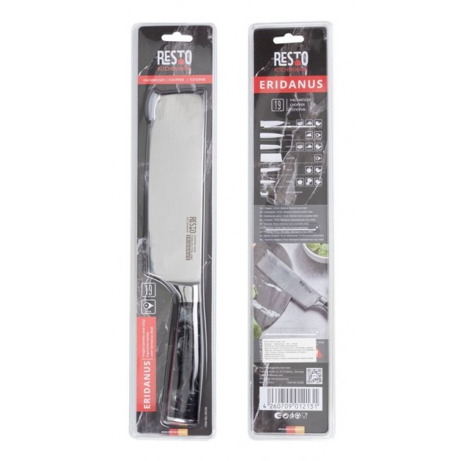 Resto Kitchenware 95330 kitchen knife Stainless steel 1 pc(s) Chopper knife Resto Kitchenware 95330 kitchen knife Stainless steel 1 pc(s) Chopper knife