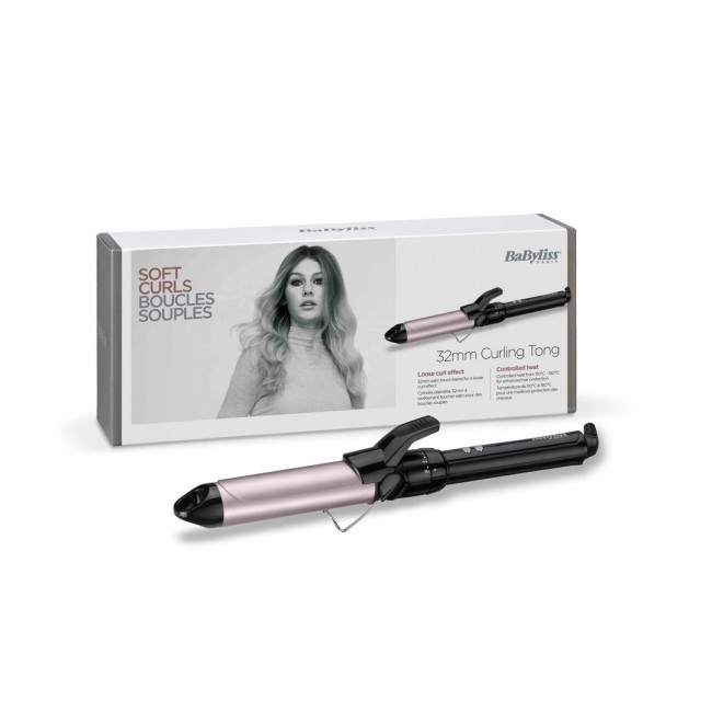BaByliss Pro 180 C332E Sublim Touch 32 mm Curling iron Warm Black, Pink 70.9 BaByliss Pro 180 C332E Sublim Touch 32 mm Curling iron Warm Black, Pink 70.9