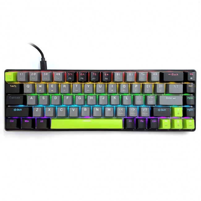 Mechanical keyboard 60% RED CORE MX60 MT1260 Mechanical keyboard 60% RED CORE MX60 MT1260