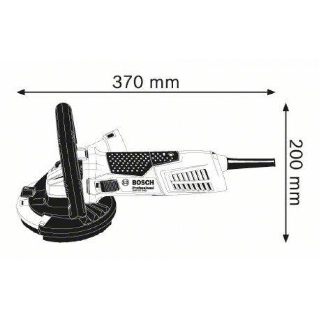 Bosch GBR 15 CAG 9300 RPM Black, Blue 1500 W Bosch GBR 15 CAG 9300 RPM Black, Blue 1500 W