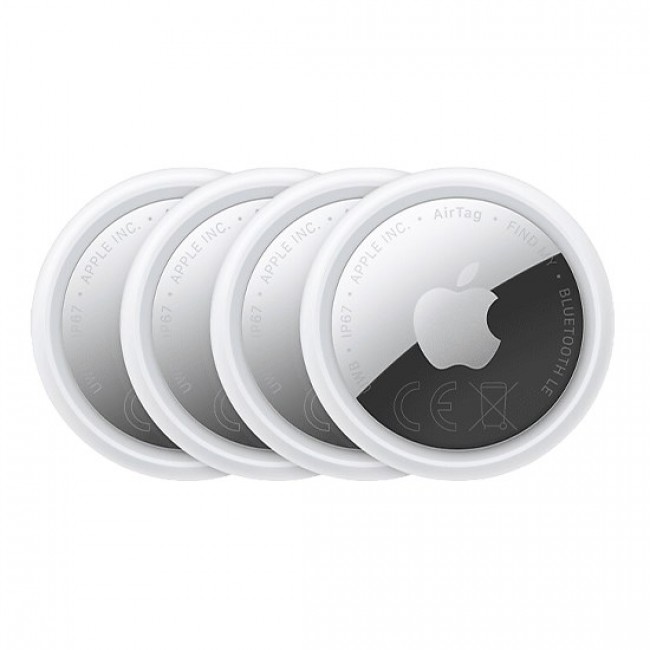 Apple AirTag Personal Finder Silver, White Apple AirTag Personal Finder Silver, White