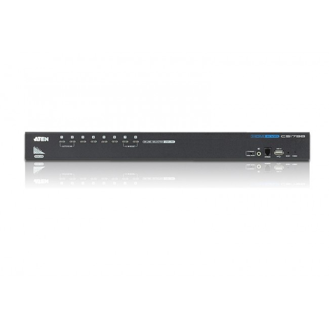 ATEN 8-Port USB - HDMI KVM Switch with USB Peripheral port