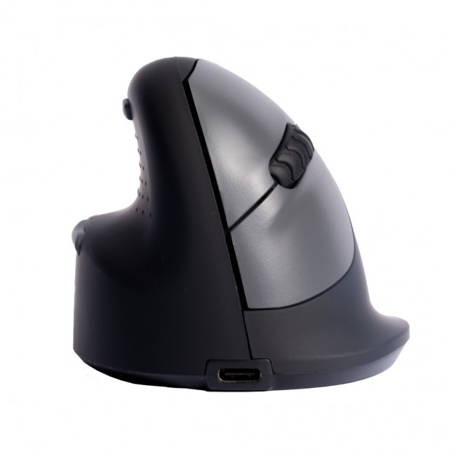 R-Go HE ergonomic mouse left Bluetooth black/silve