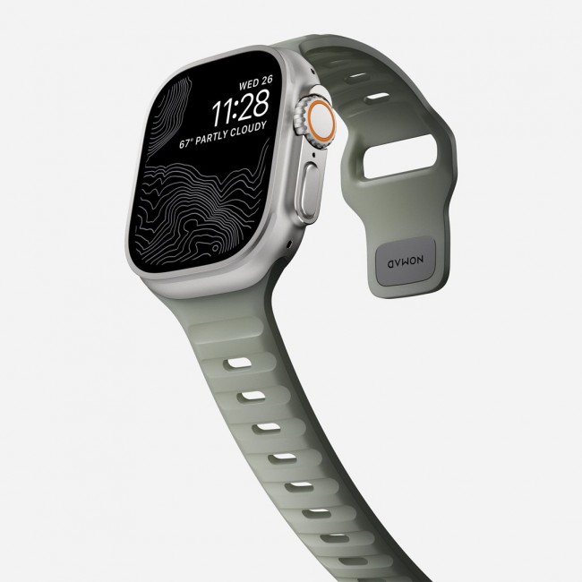 Nomad Sport Band Grey Rubber