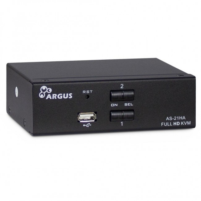 Inter-Tech AS-21HA HDMI KVM switch Black Inter-Tech AS-21HA HDMI KVM switch Black