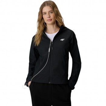 Kurtka damska softshell 4F F546 g ęboka czer 4FWSS26TSOFF546 20S 2XL