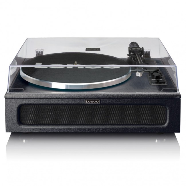 Lenco LS-430BK audio turntable Belt-drive audio turntable Black