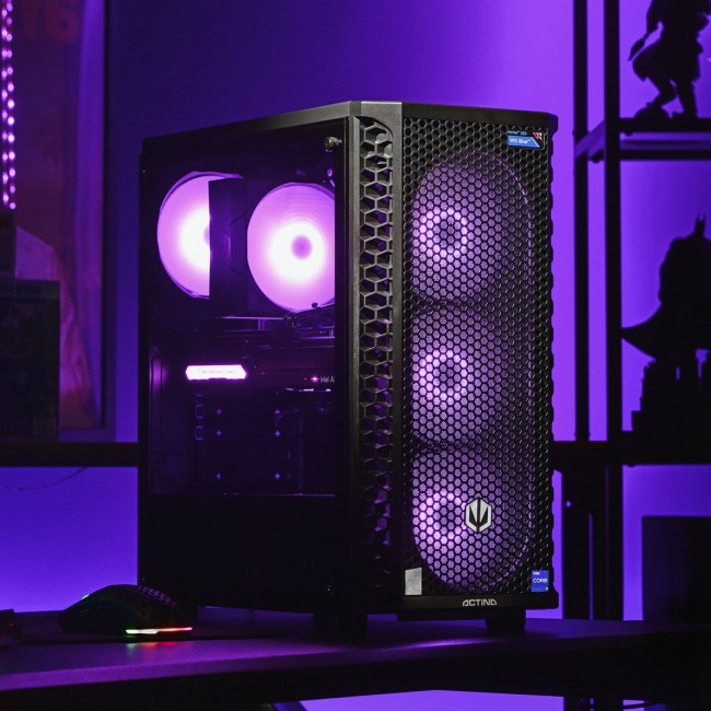 Actina 5901443329268 PC AMD Ryzen 5 5600 16 GB DDR4-SDRAM 1 TB SSD NVIDIA GeForce RTX 3060 Midi Tower Black Actina 5901443329268 PC AMD Ryzen 5 5600 16 GB DDR4-SDRAM 1 TB SSD NVIDIA GeForce RTX 3060 Midi Tower Black