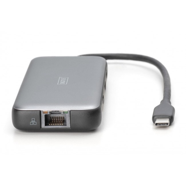 Digitus USB-C docking station, 8-port Digitus USB-C docking station, 8-port