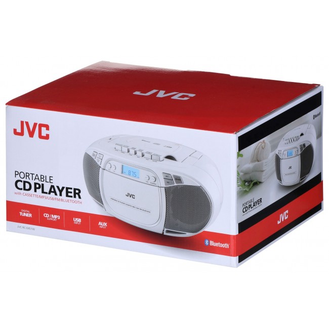 JVC RC-E451W CD player Portable CD player White JVC RC-E451W CD player Portable CD player White