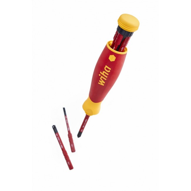 Wiha 45296 manual screwdriver Multi-bit screwdriver Straight screwdriver
