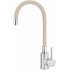 Kitchen faucet with bent spout