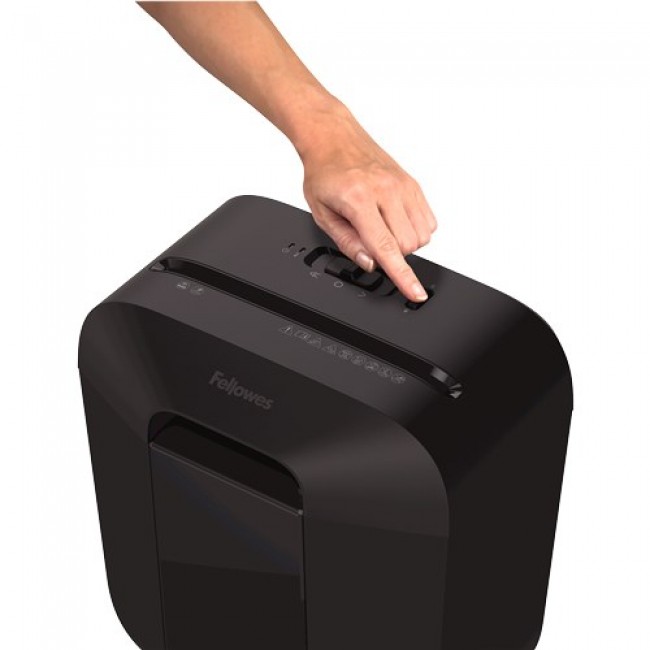 Fellowes Powershred LX25M paper shredder Particle-cut shredding Black Fellowes Powershred LX25M paper shredder Particle-cut shredding Black