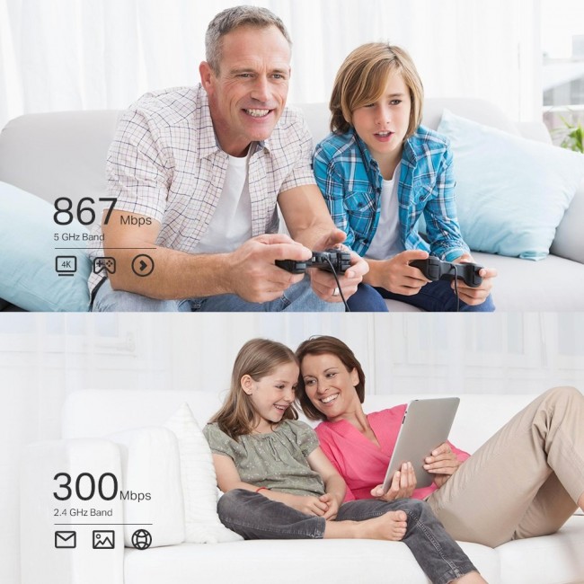 TP-Link Archer T4E Internal WLAN 867 Mbit/s TP-Link Archer T4E Internal WLAN 867 Mbit/s