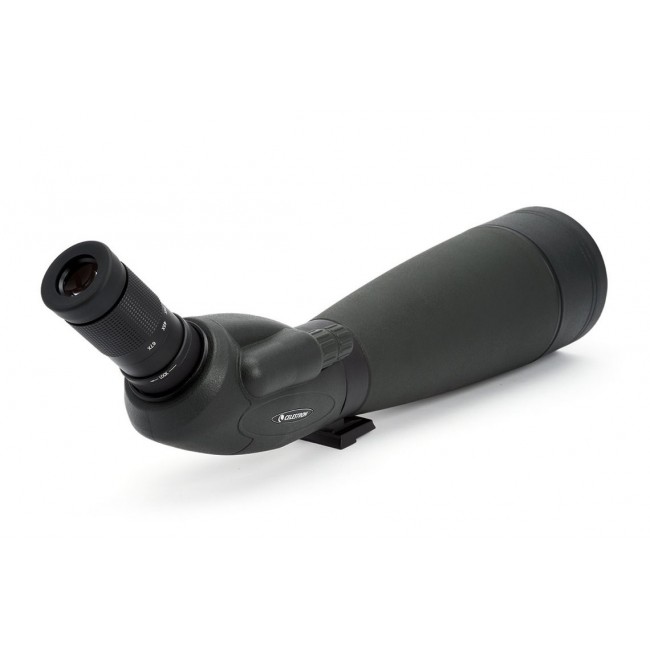 Celestron TrailSeeker 100-45 Degree spotting scope 67x BaK-4 Black